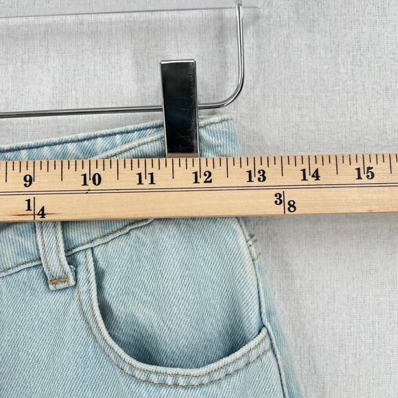 MVP WARDROBE High Rise Straight Leg Jeans 2 Light Wash MARIA VITTORIA PAOLILLO - Picture 15 of 16